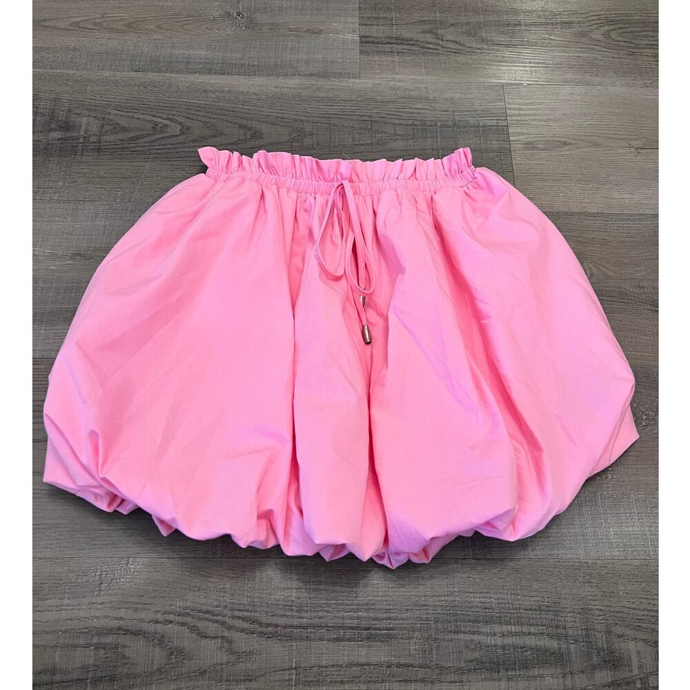 NWT Entro Pink Bubble Skirt w/ Pockets